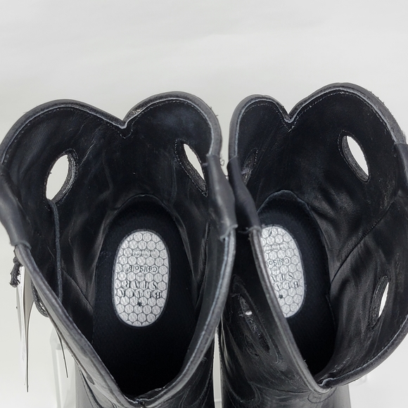 Black Star Leather Matador Western Boots Cushion Footbed Womens Size Multi New - Picture 9 of 16